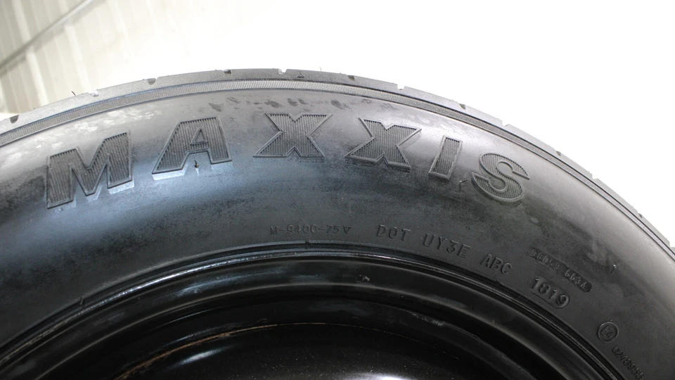 Toyota Highlander 2014-2019 neumático de repuesto rueda Maxxis 18" T165/90 D18 107M OEM Foto 4 de 4