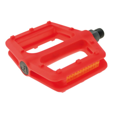VP Components Paar Pedale Fahrrad MTB Freeride BMX Nylon rot 111x10
