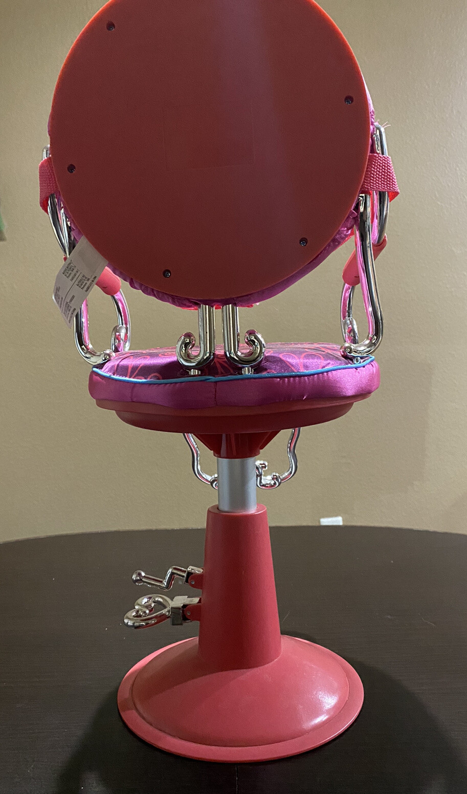 Our Generation / Battat Pink Salon Chair 18" Dolls Moves Up & Down eBay
