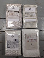 HOTEL COLLECTION Pillow Shams in Various Sizes  Patterns, New in Open Pkgs