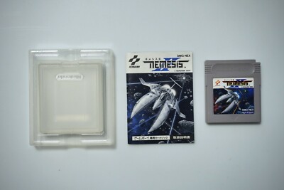 Game Boy Nemesis 2 boxed Japan GameBoy GB game US Seller | eBay