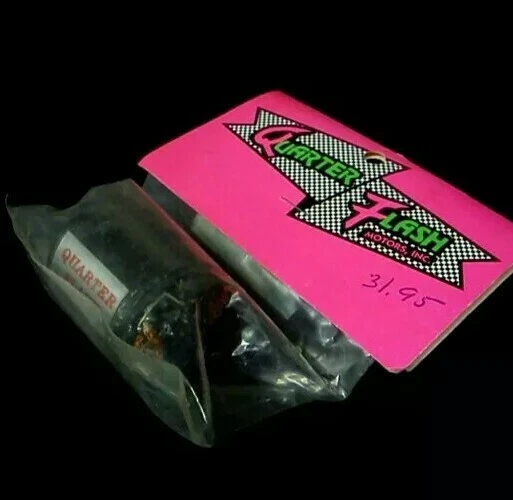 NIP VINTAGE QUARTER FLASH RACING BRUSHED MOTOR NEW IN PACKAGE - Image 2 of 4
