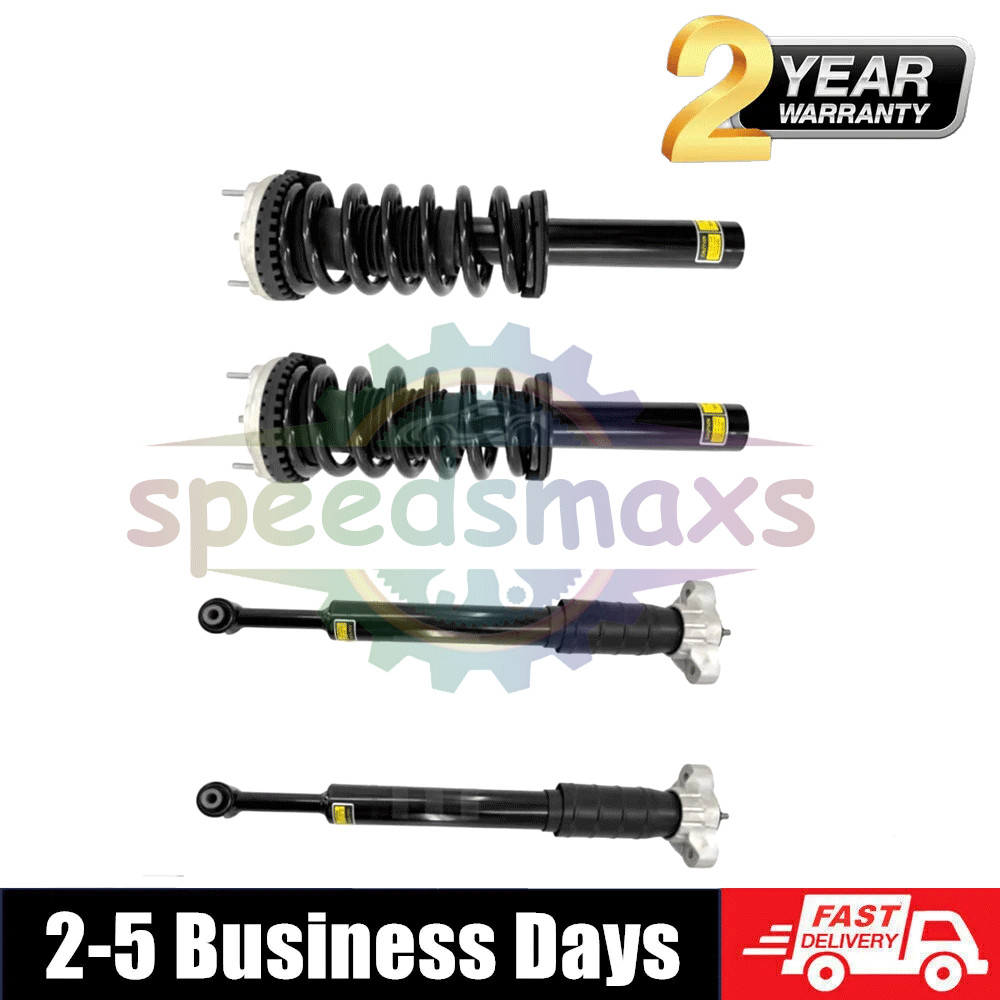 4x Fit Maserati Ghibli S Q4 2014-2019 Front Rear Shock Absorber Struts Assys AWD