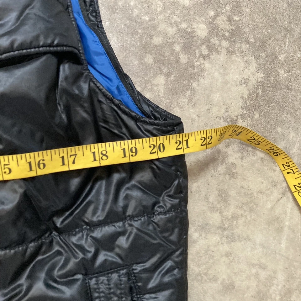 Chaleco Boss Naranja Hombre Talla 36R Negro Thermore Rinnova Puffer Acolchado Bolsillo Interior Foto 4 de 4