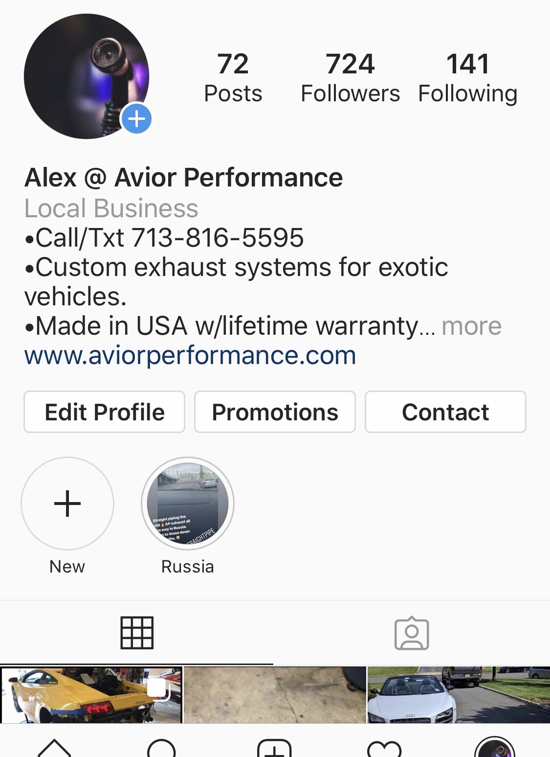 Lamborghini Huracan Exhaust - Made in USA - Avior Performance