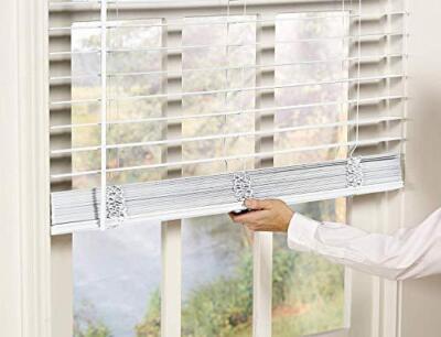 DEZ FURNISHINGS QJWT282480 Cordless 2-Inch Faux Wood Blind, 28.25W