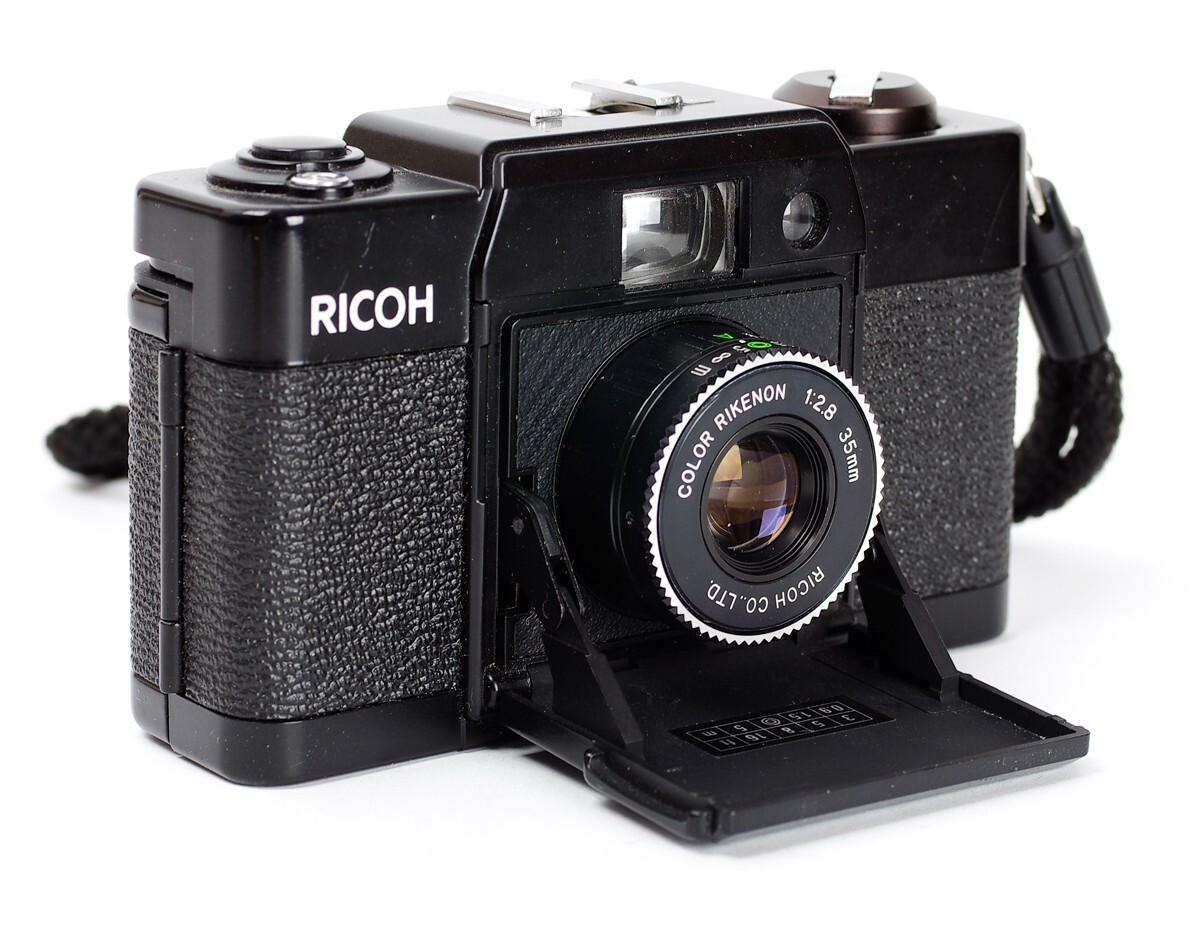 Ricoh FF-1 Point and Shoot 35mm Film Camera Color Rikenon Ricoh FF-1 Point and Shoot 35mm Film Camera Color Rikenon