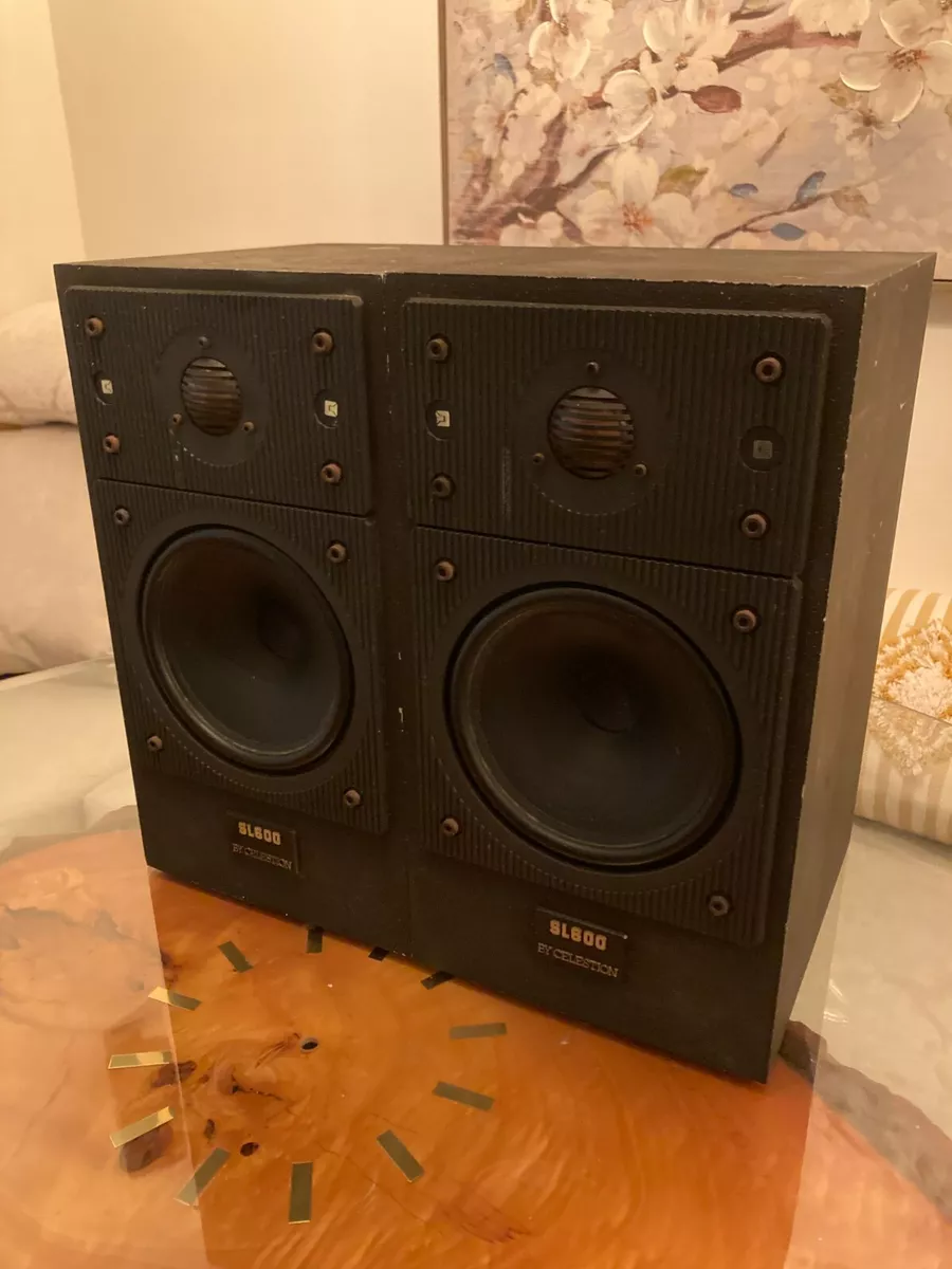 Celestion SL600 speakers pair *RARE amazing sounding model + Video