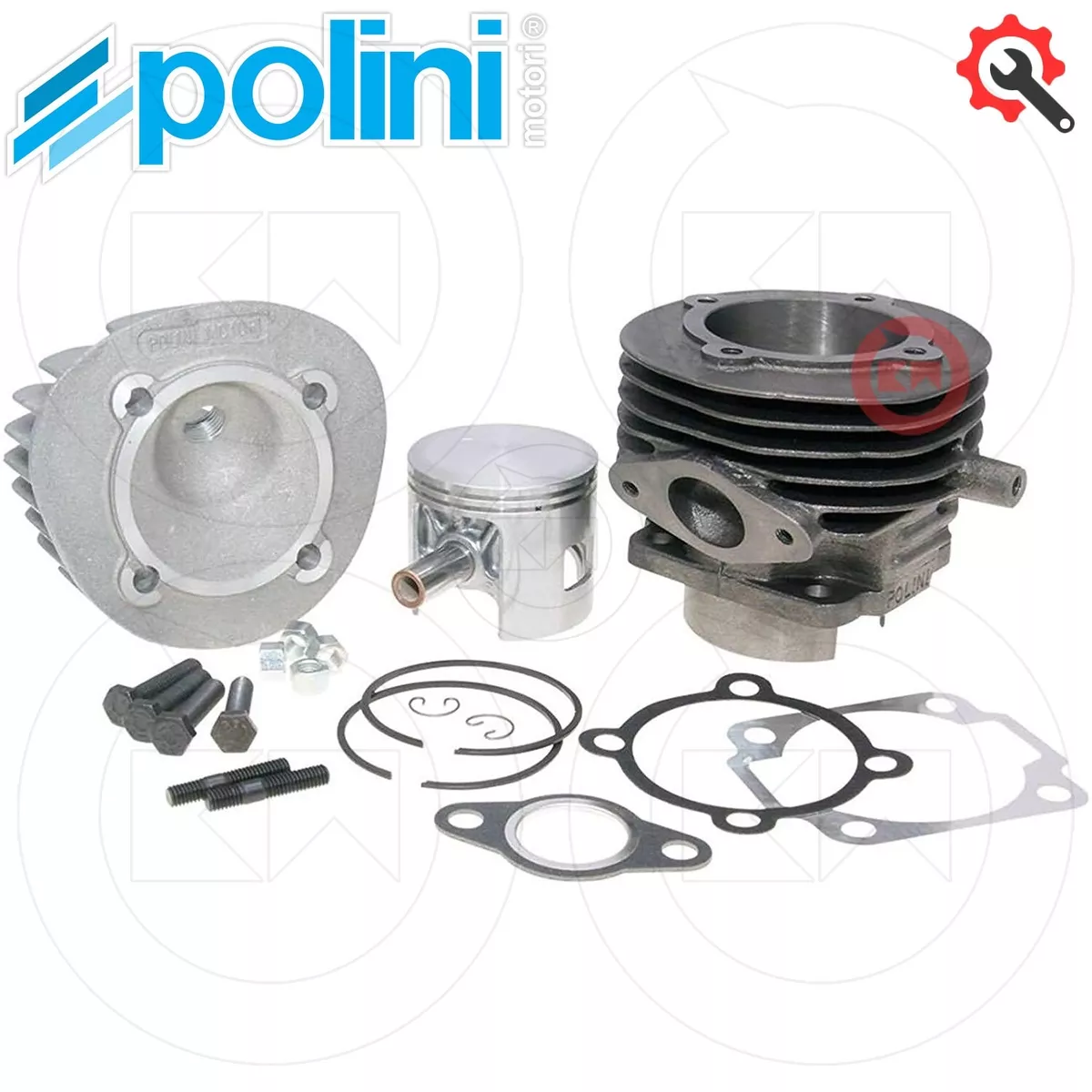 POLINI 1400058 KIT GRUPPO TERMICO CILINDRO Ø57,5 115cc MODIFICA
