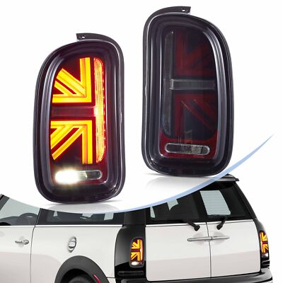 VLAND LED Tail Lights Smoked For BMW MINI Cooper Clubman 2007-2013 Rear Lamps 2X