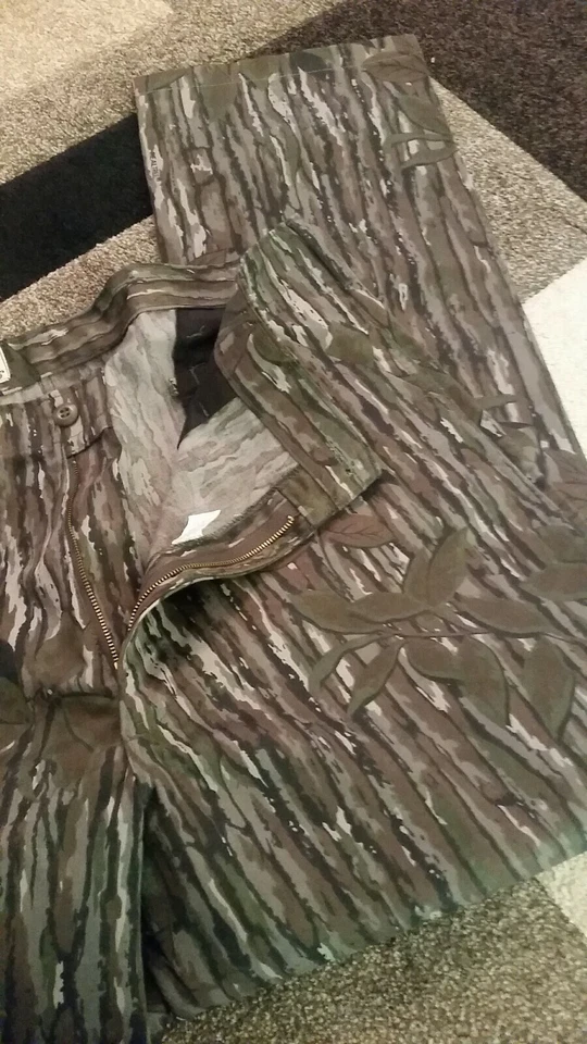 Pantalones Realtree vintage de Cabela con logotipo antiguo RARO. 42 x 32. Nuevo stock antiguo. C3 Foto 3 de 4
