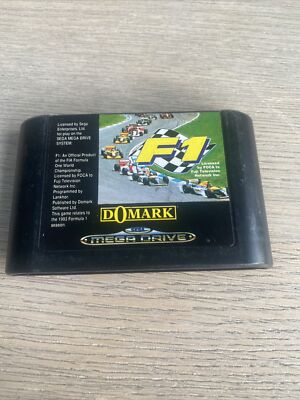 Sega Megadrive F1 Spiel (nur Festplatte ohne Hülle) SCHNELLE LIEFERUNG - QUALITÄT GARANTIERT - SEHR GUTER ZUSTAND