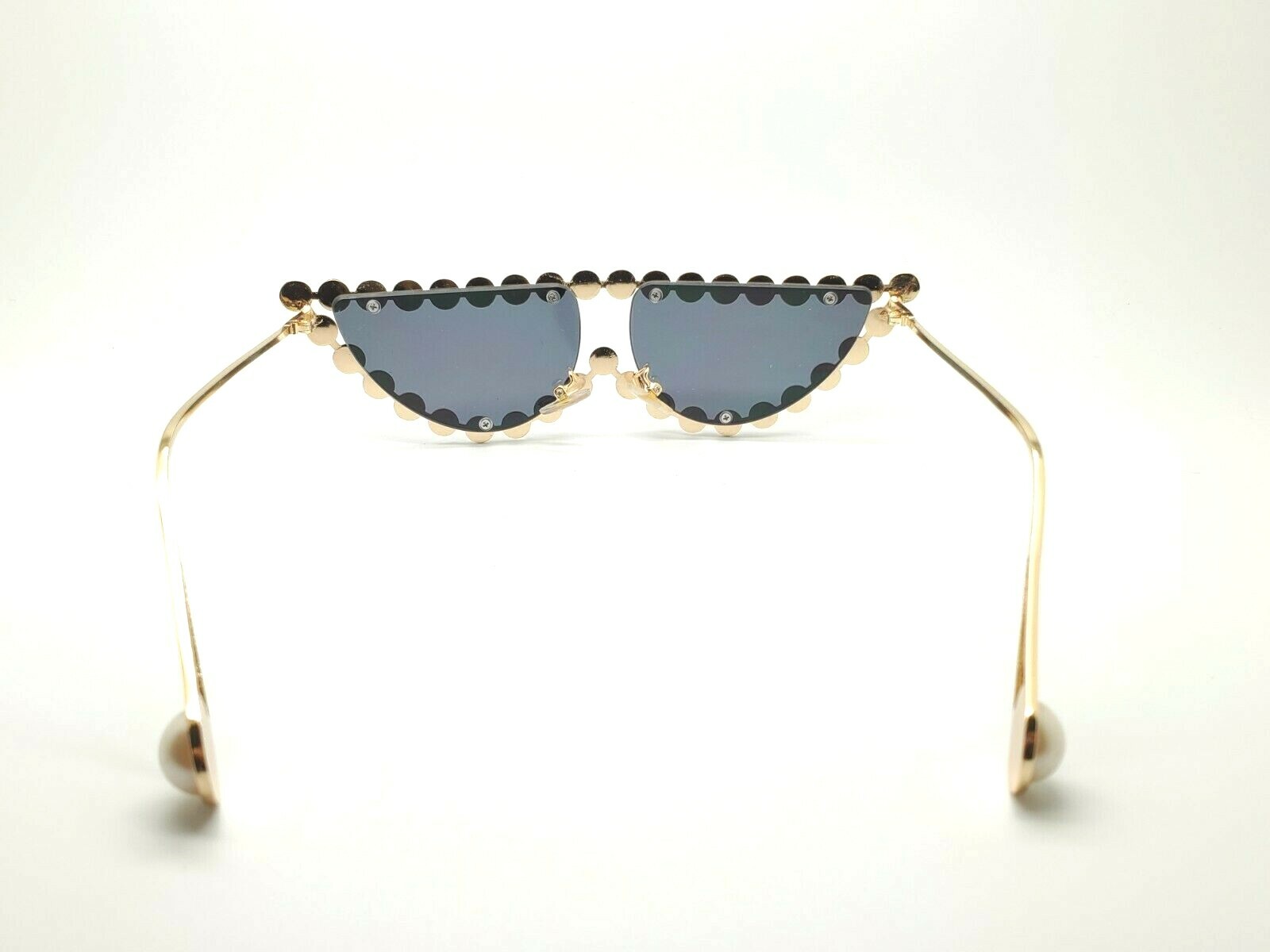 Rhinestone Cat Eye Frames Sunglasses - image 6