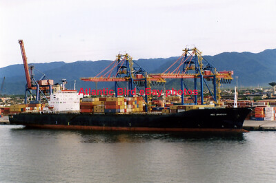MSC - Container ship MSC BRASILIA ex-HANJIN KOBE -  Photo at Santos in 2003