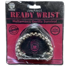 Compass Ready Wrist Holtzmans Gorilla Survival Wrist Compass New