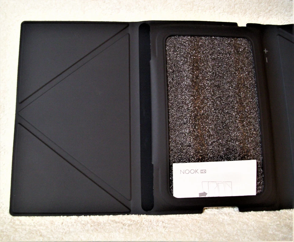 Nook HD Protective Tasume Stand Cover - Color -Storm (Black) Fits 7" Nook HD - Image 4 of 4