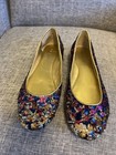 9west Multicolored Sequin Slip-on Sz6 — photo 2