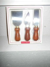 Ankyo 3 Pc Cheese Knives & Soft Foods
