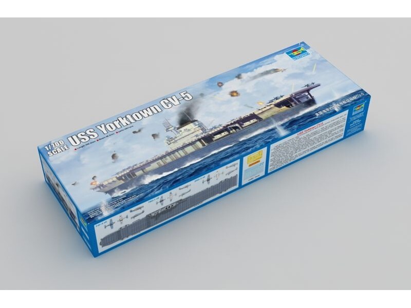 USS YORKTOWN CV-5 KIT MONTAGGIO TRUMPETER