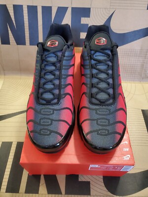 Nike Air Max Plus Bred Reflective Black University Red