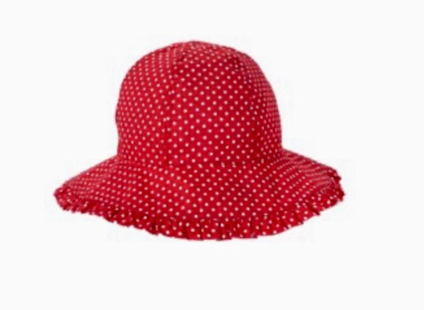 Gymboree Baby Sweeter Than Candy Collection Polka Dots Sunhat Sz 12-18 mnths New