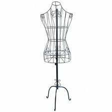 Wire Mannequins Female Upper Body Torso Mannequin Dummy Clothing Dress Form Iron