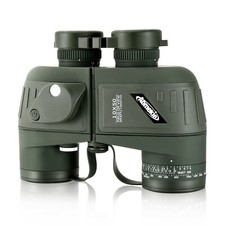 10X50 Marine Binoculars Waterproof with Rangefinder Compass for Hunting Boating