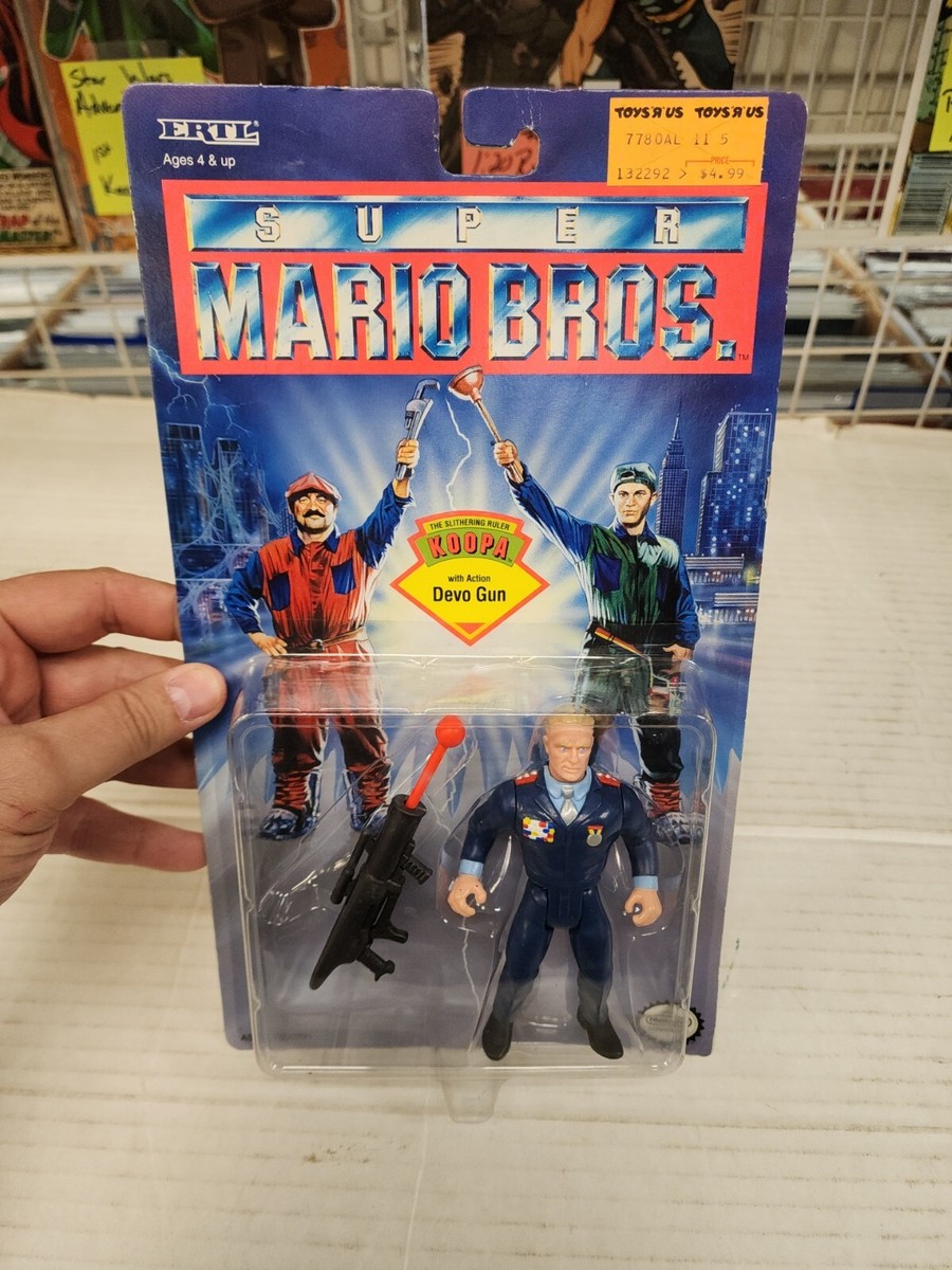 1993 Ertl Super Mario Bros. Koopa Action Figure Factory Sealed NIP