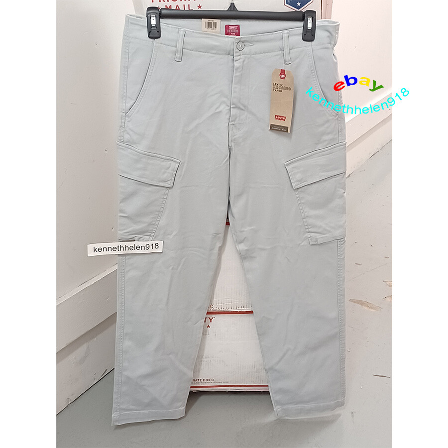 LEVIS XX CARGO TAPER PANTS 394410022 LIGHT GREY MENS SIZE 34X32 | eBay