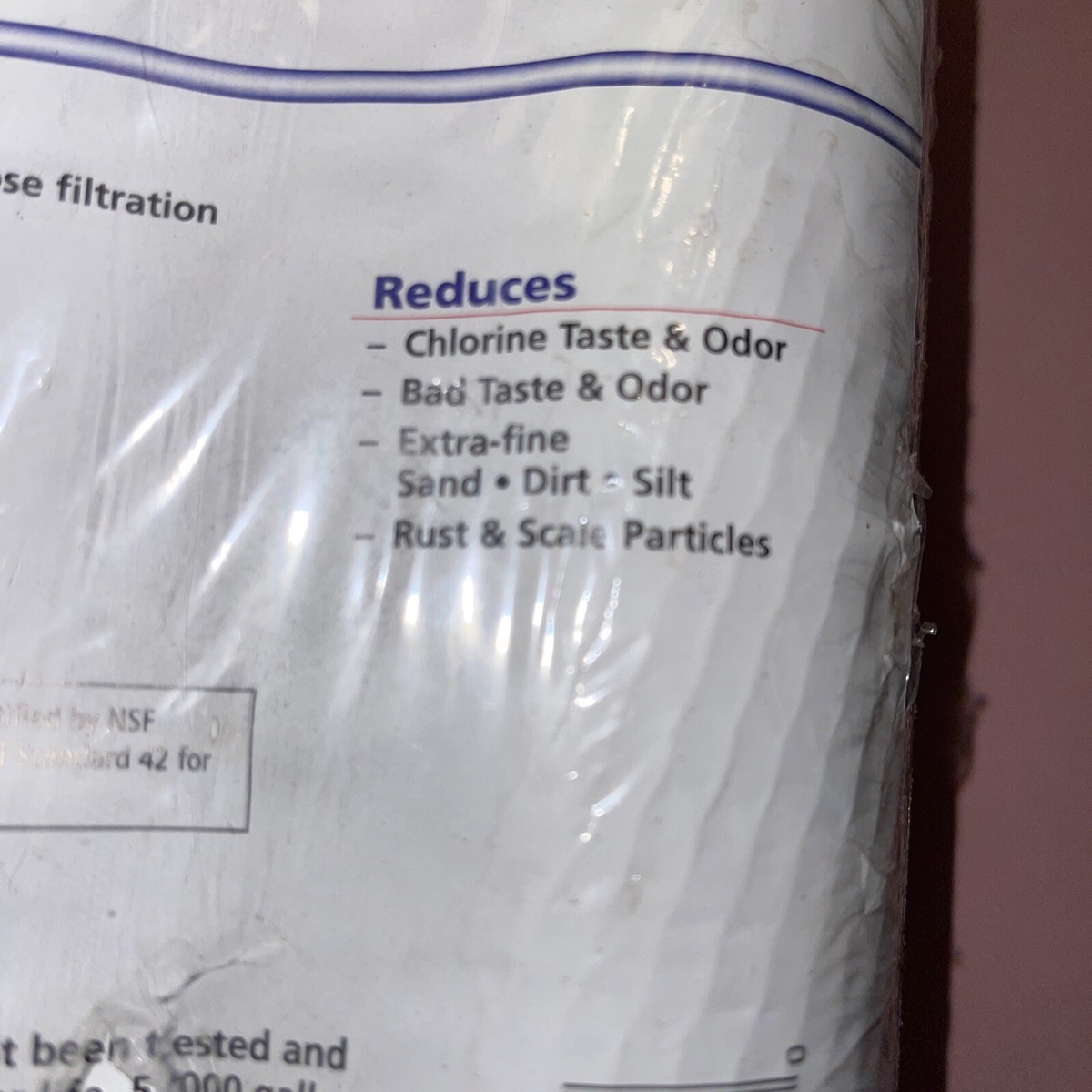 American Plumber W5CIP478 5 Micron Standard Undersink Filter (2