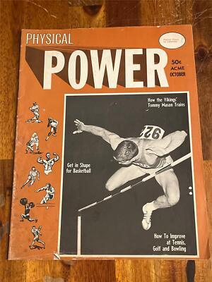 physical POWER bodybuilding muscle magazine POLE VAULTER 10-64 Volume 5 #5