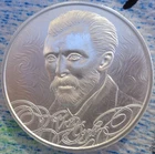 1 oz. VINCENT VAN GOGH Masters of Art Series #1 BU rounds .999 fine silver