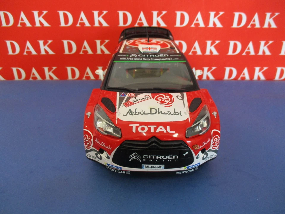 Die cast 1/18 Modellino Auto Citroen DS3 WRC Rally Portogallo 2016 K. Meeke - Immagine 3 di 4