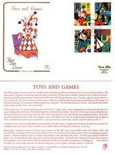 GB 1989 Games and Toys Cotswold FDC Leeds Pictorial Cancel