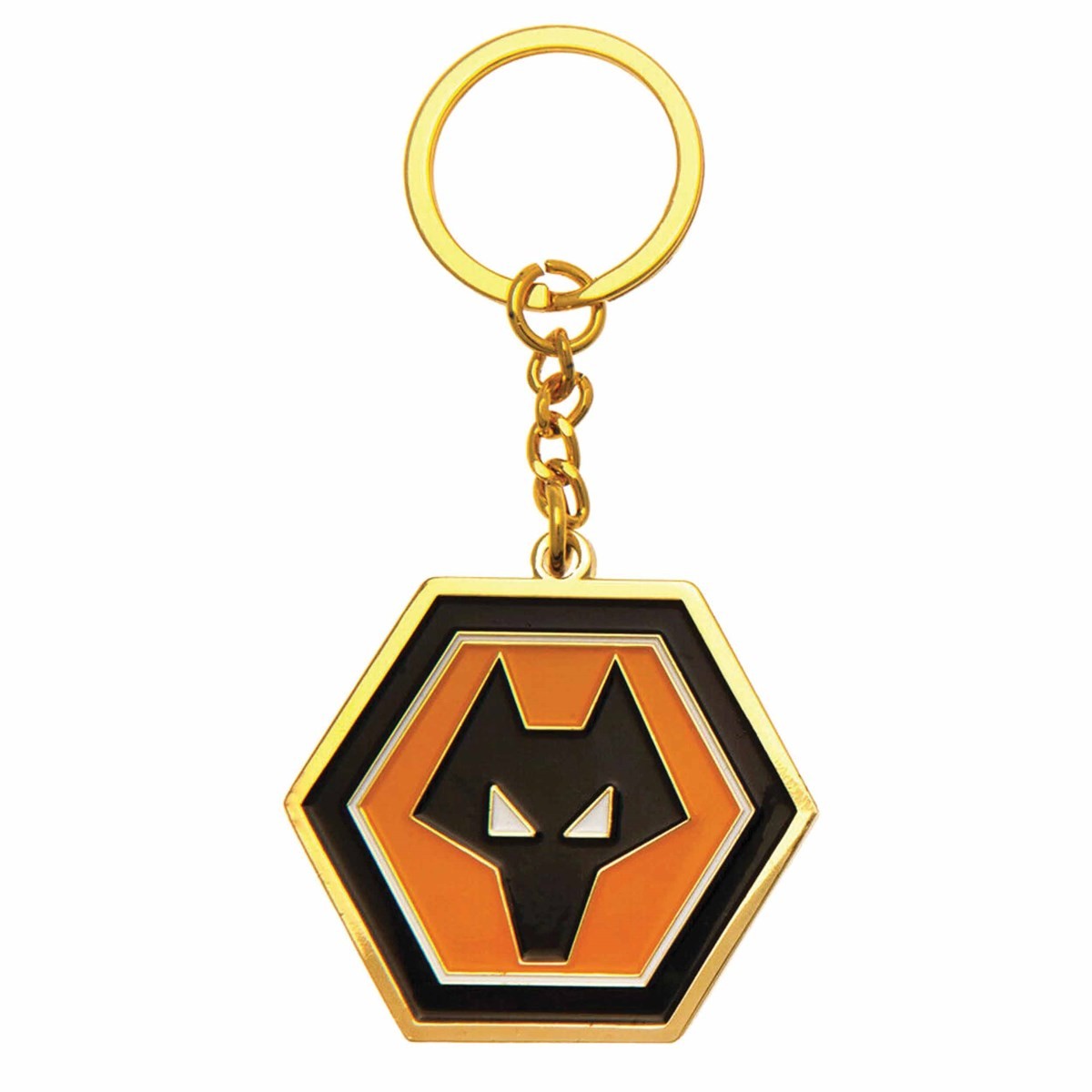Wolverhampton Wanderers FC Crest Keyring, Keyrings, Sports, Gift