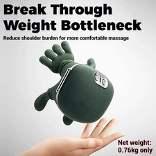 The Handiva Massager With Heat Neck Massagers Deep Tissue 3D Kneading Shiatsu rt