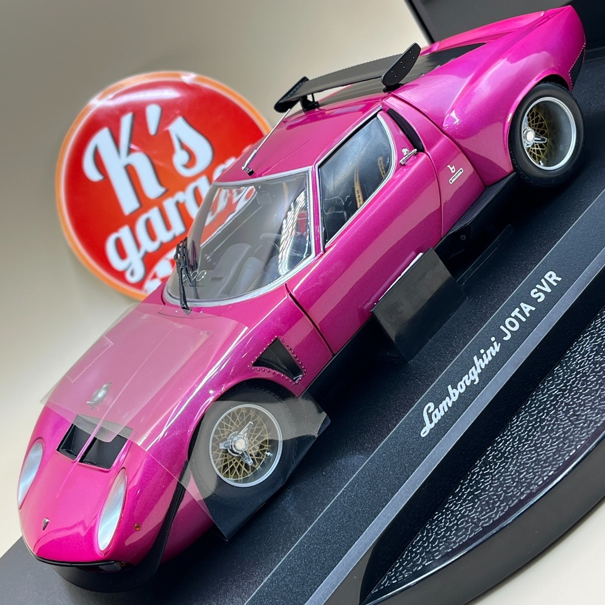 模型・プラモデル 京商 1/18 Lanborghini Jota SVR