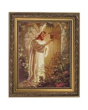 Gerffert Christian Wall D cor Ornate Gold Framed Artwork, 11 x 13-Inch,
