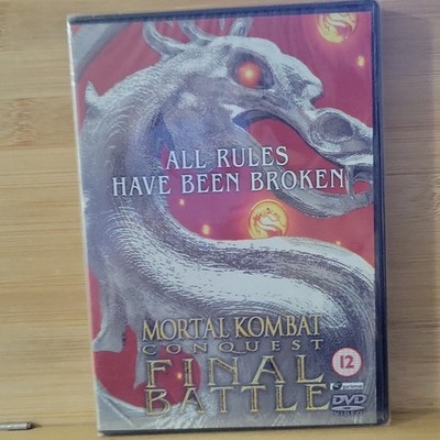 Mortal Kombat Conquest Final Battle DVD Sealed