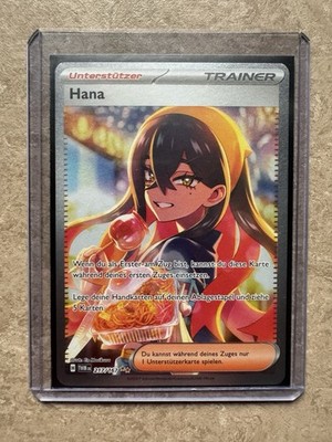 Pokémon Hana 217/167 Full Art Trainer Special Illustration Rare DE