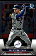 Freddie Freeman 2023 Bowman Chrome #47 Dodgers MLB READ FREE SHIP AutographDen