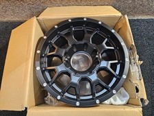 Qty 1 Mayhem Wheels Warrior 8015 Matte Black Wheel Rim 18x9 -12mm 8x180