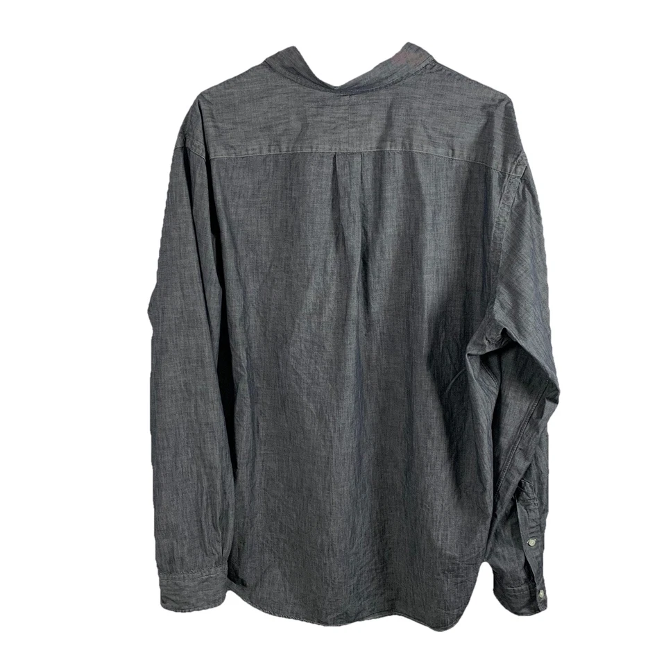 Camisa de vestir Polo Ralph Lauren para hombre con botones talla 2XL gris trabajo clásico pony Foto 2 de 4