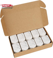 Jijacraft 1000Pcs Price Tags, White Clothing Tag for Retail, Small Kraft Paper T