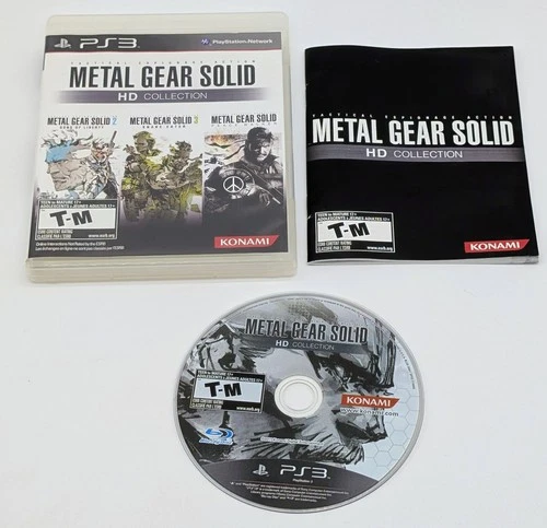 Metal Gear Solid HD Collection Sony PlayStation 3 PS3 CIB Complete