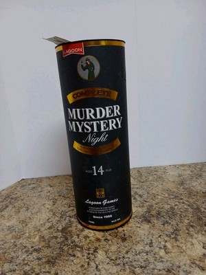 Lagoon Games Complete Murder Mystery Night Kit, Host Your Own, Invites, 10 Plots