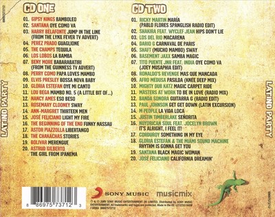 VARIOUS ARTISTS LATINO PARTY [SONY] NEW CD