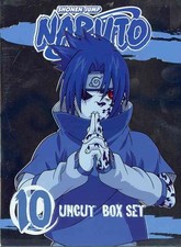 NARUTO UNCUT - BOX SET VOL. 10 NEW DVD