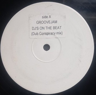 GROOVEJAM - DJ's ON THE BEAT - 12'' Vinyl (Dub Conspiracy / Audio Vandals Mixes)