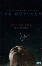 MATT DAMON SIGNED THE ODYSSEY ODYSSEUS 11X17 PHOTO NOLAN FILM BAS BECKETT COA